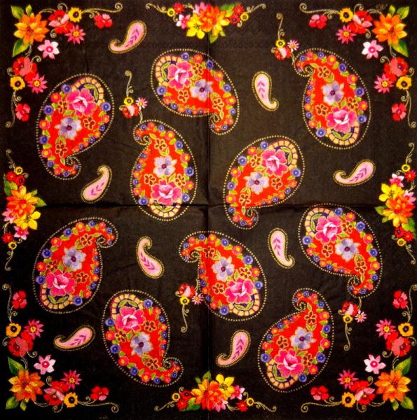 053 Rosen - 3-lagig (orange) - Ihr
